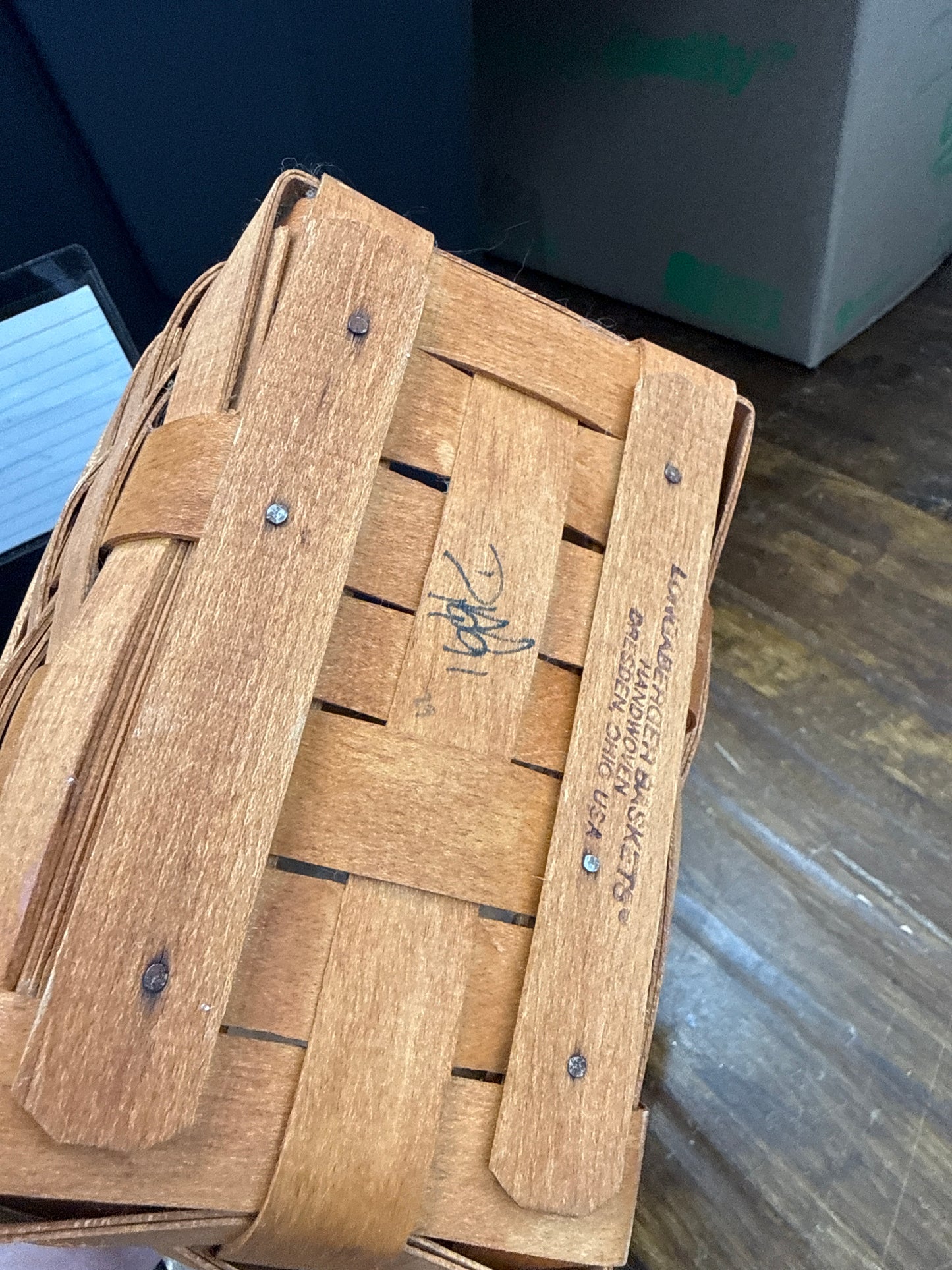 Longaberger small key basket