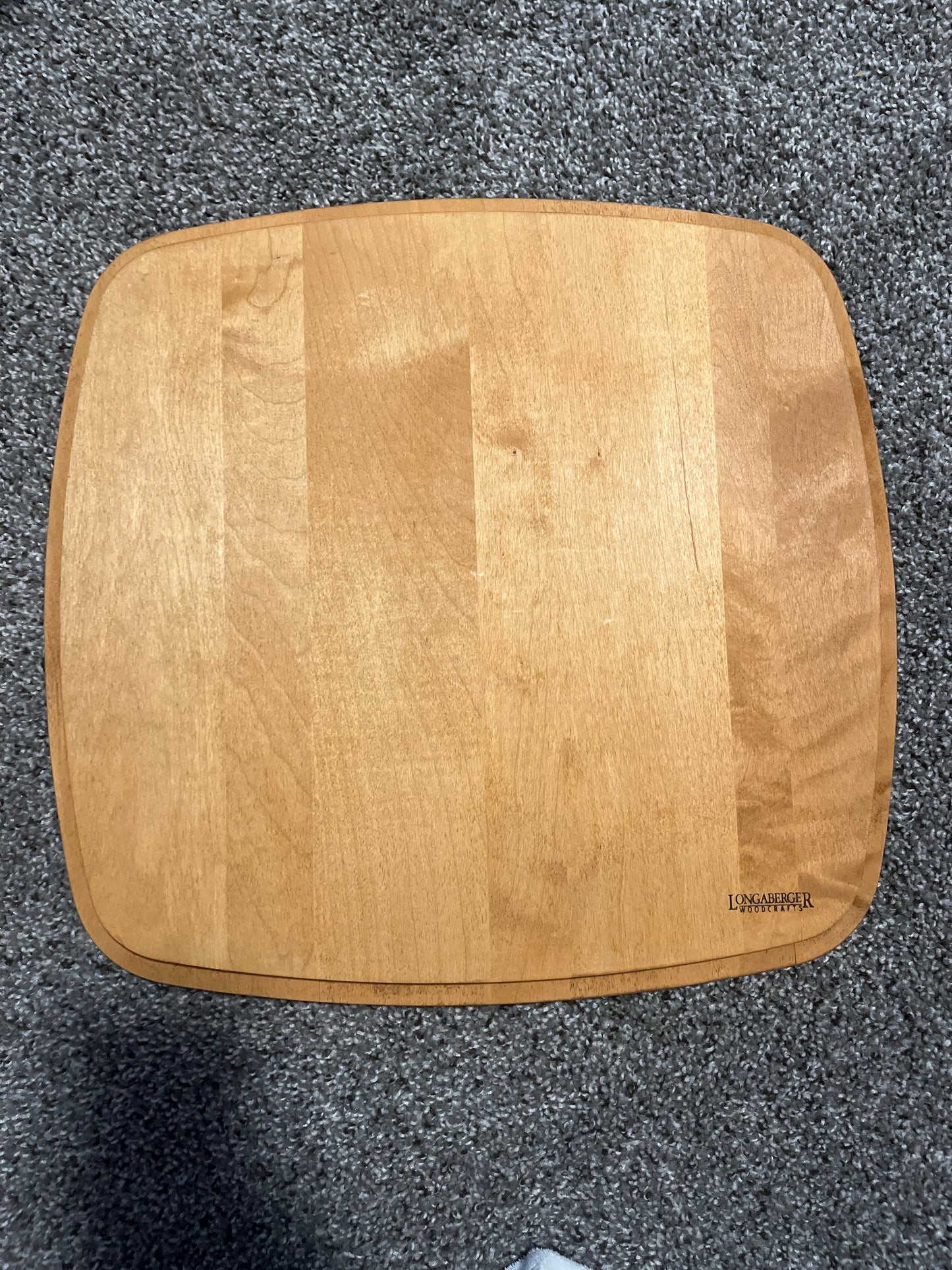 Longaberger 1993 Holiday Hostess square lid