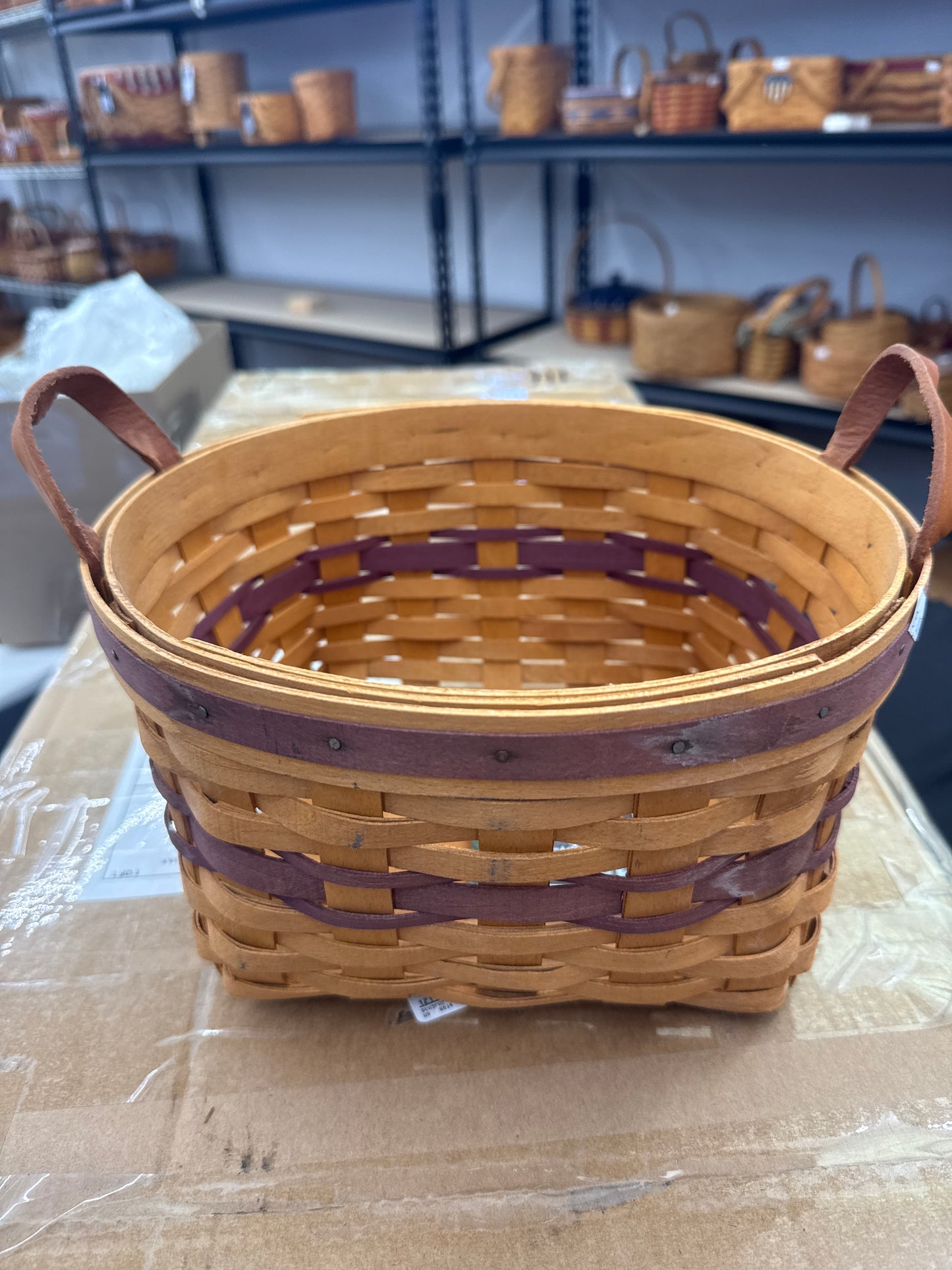 Longaberger petunia basket