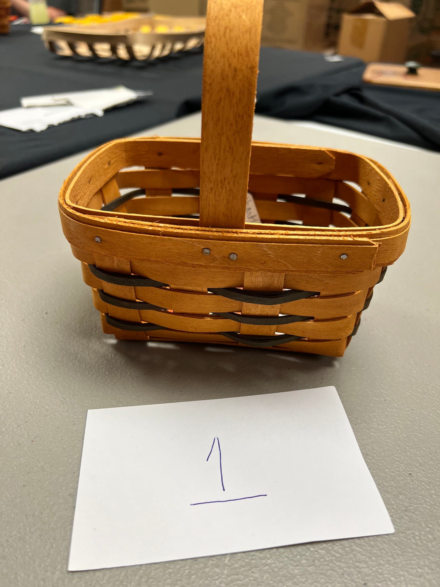 Longaberger heartland mini chore basket