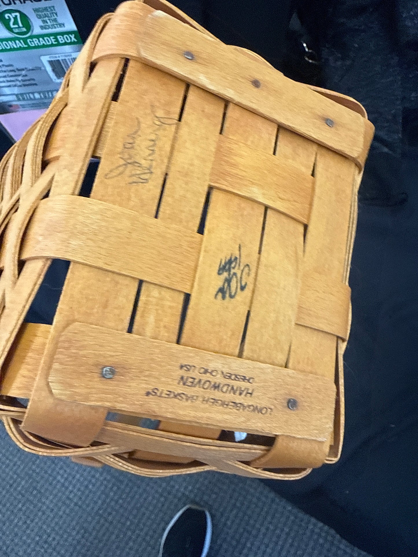 Longaberger sales award basket
