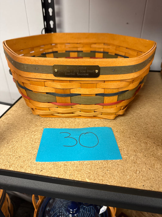 Longaberger sales award basket