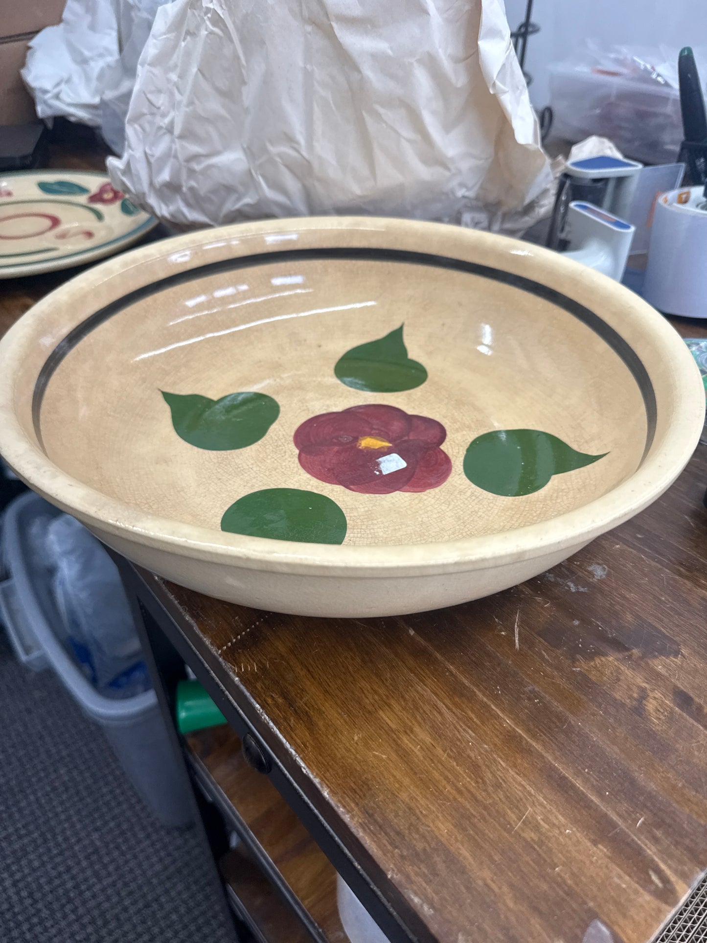 Watts ware serving bowl