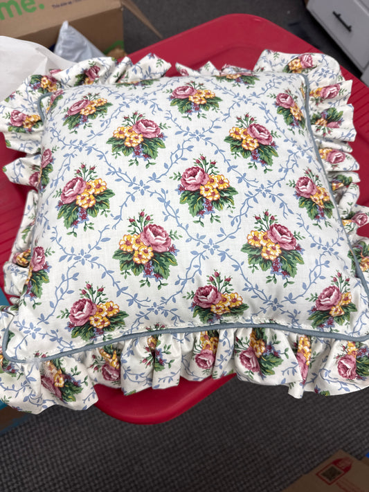 Longaberger pillow in Mother’s Day fabric