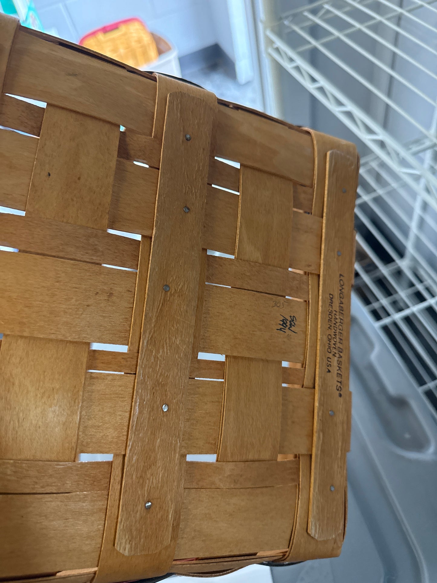 Longaberger Shades of Autumn Pie Basket