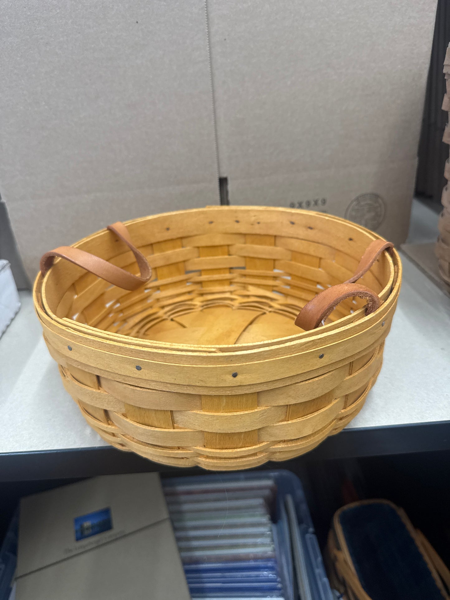 Longaberger darning basket
