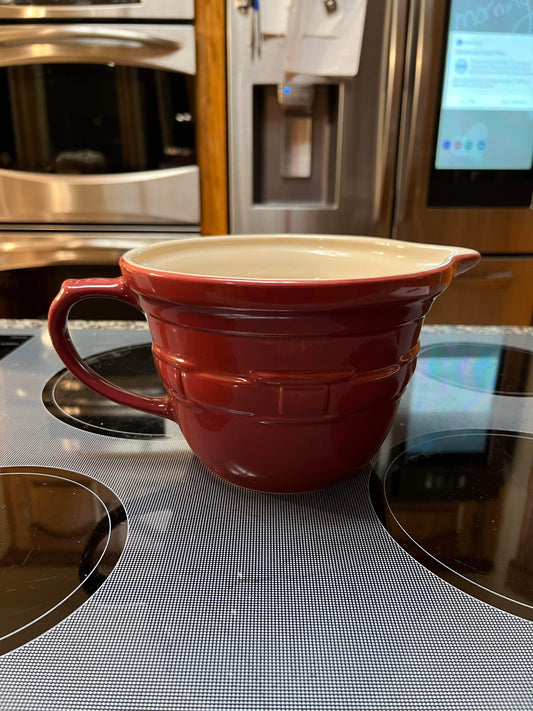 Longaberger Batter Bowl in Paprika
