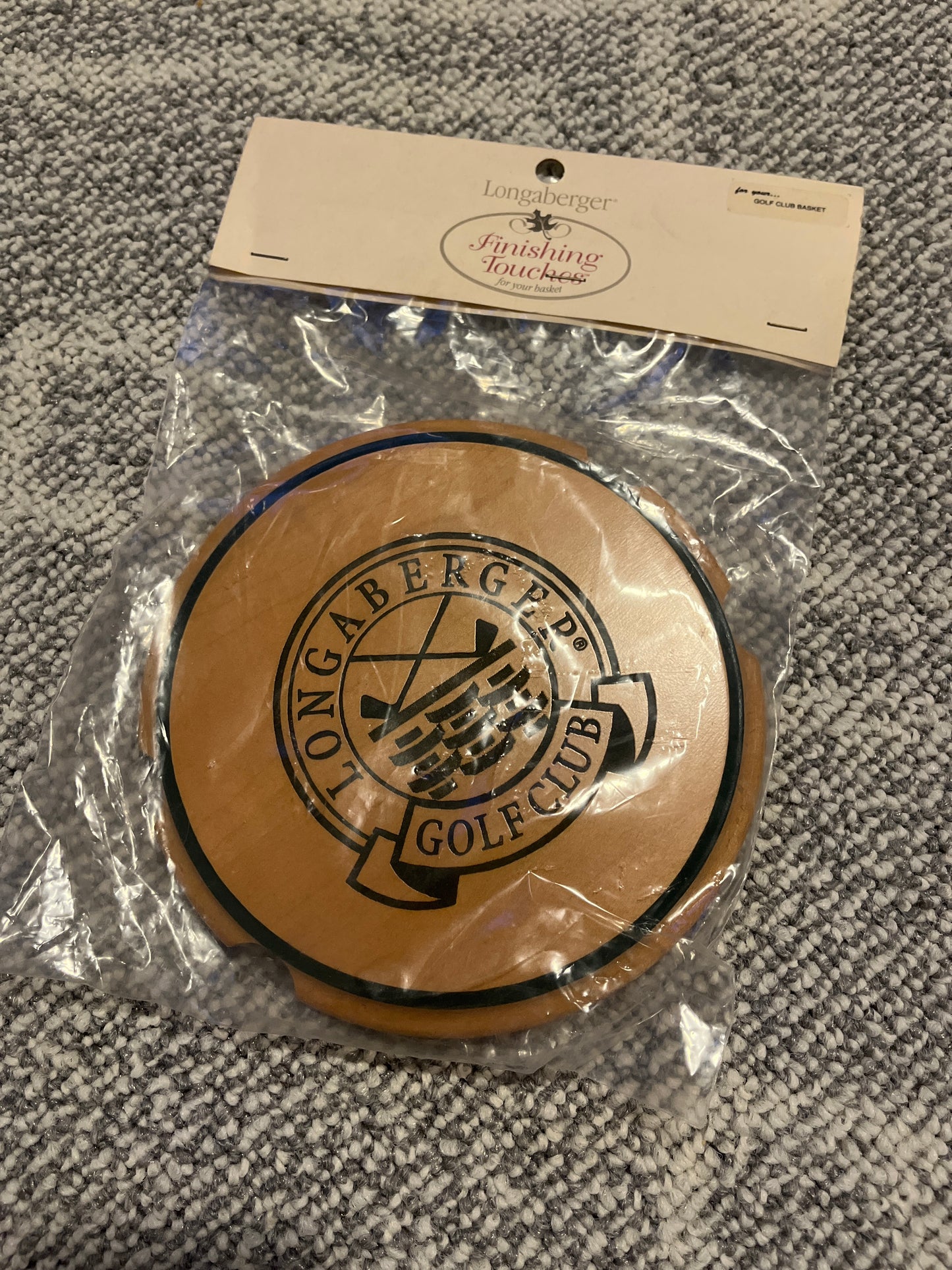 Longaberger Golf Club lid