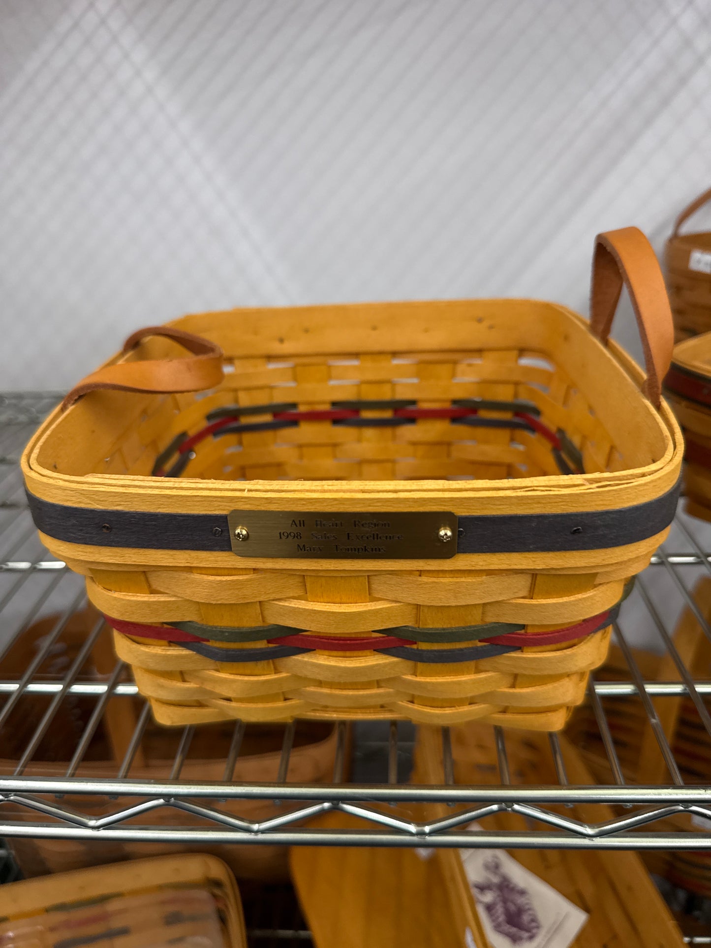 Longaberger large berry awards basket