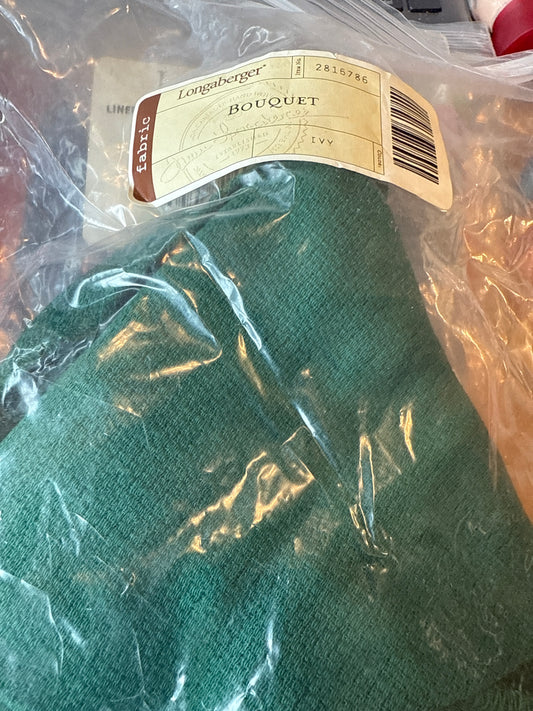 Longaberger bouquet liner in ivy