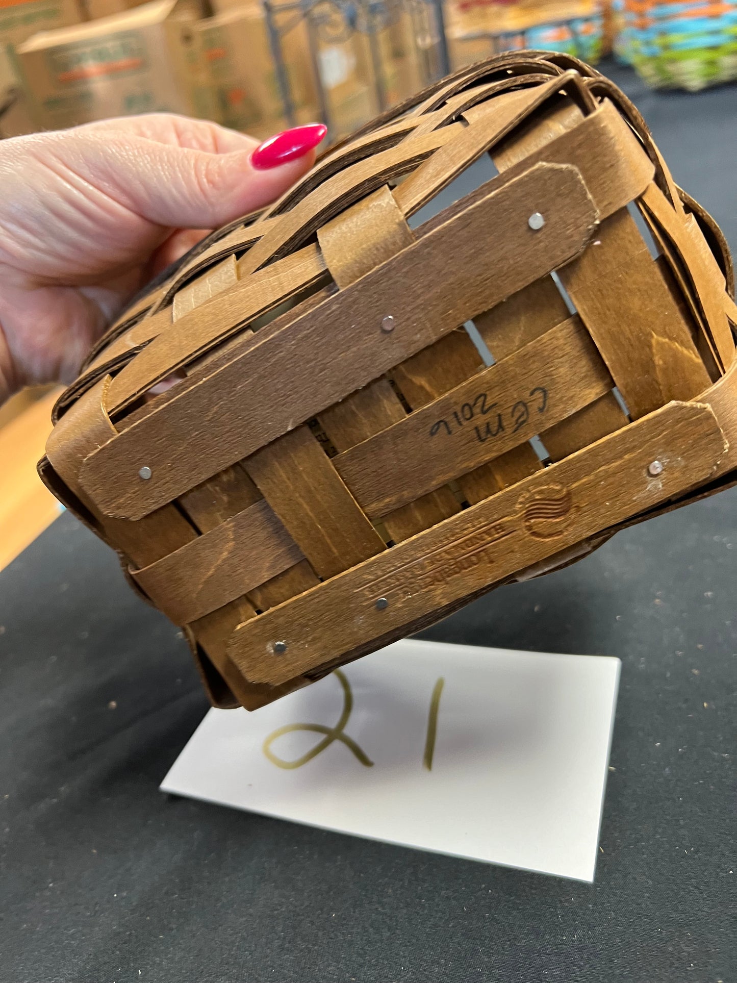 Longaberger vintage Tea Basket