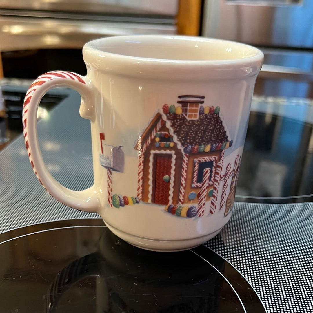 Longaberger Roger and Ginger Christmas 2000 mug