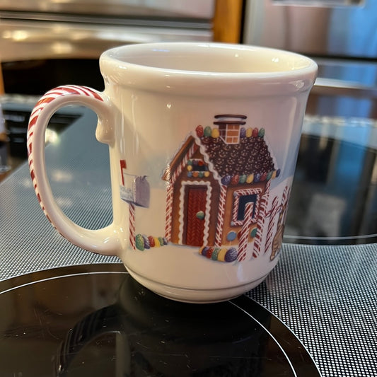 Longaberger Roger and Ginger Christmas 2000 mug