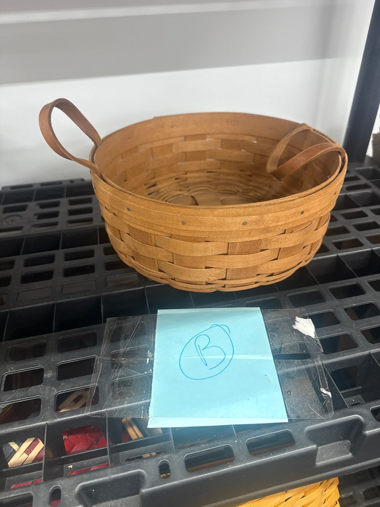 Longaberger darning basket