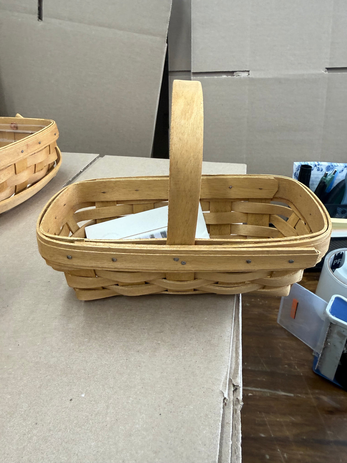 Longaberger thank you basket
