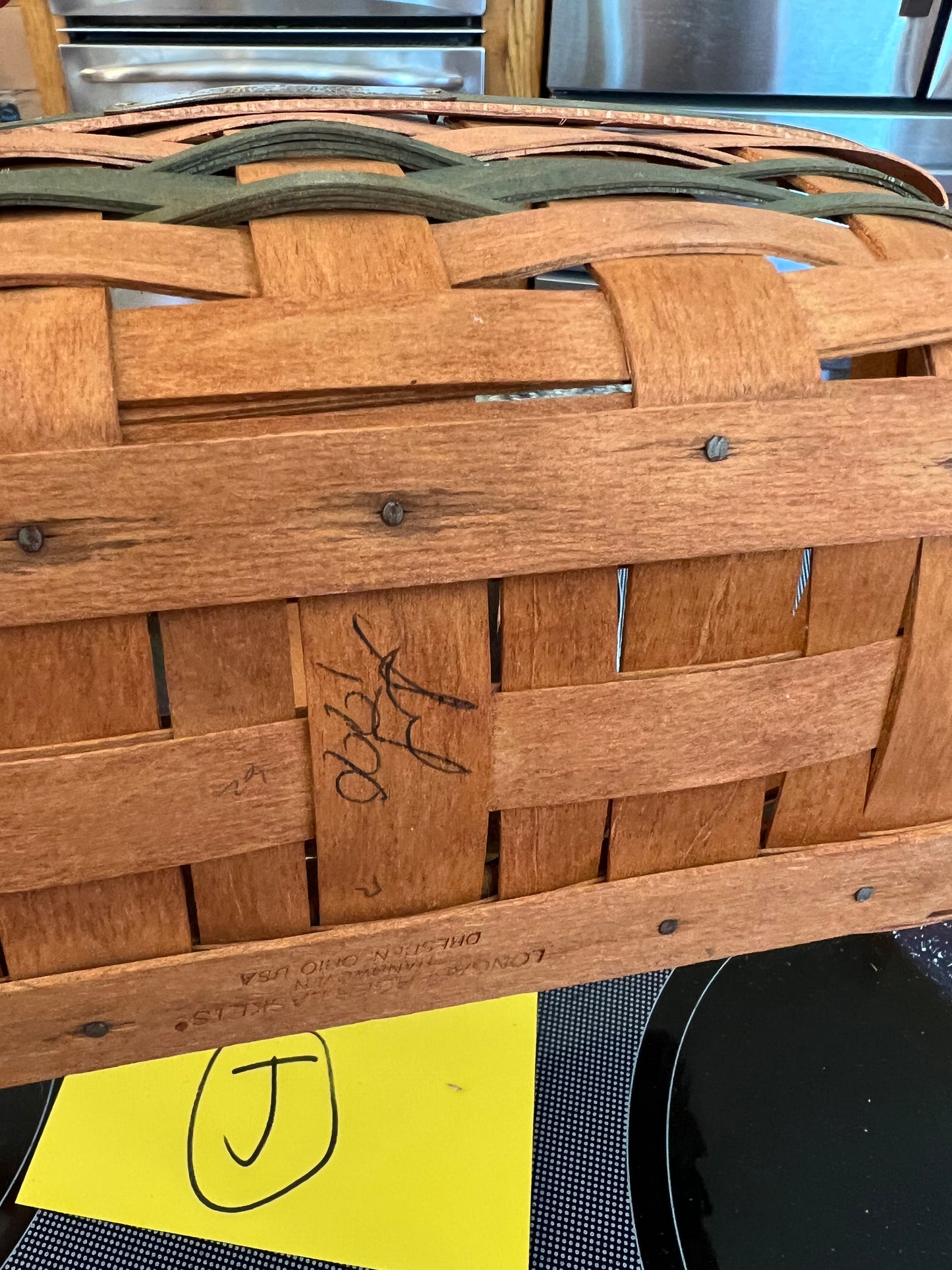 Longaberger gingerbread basket