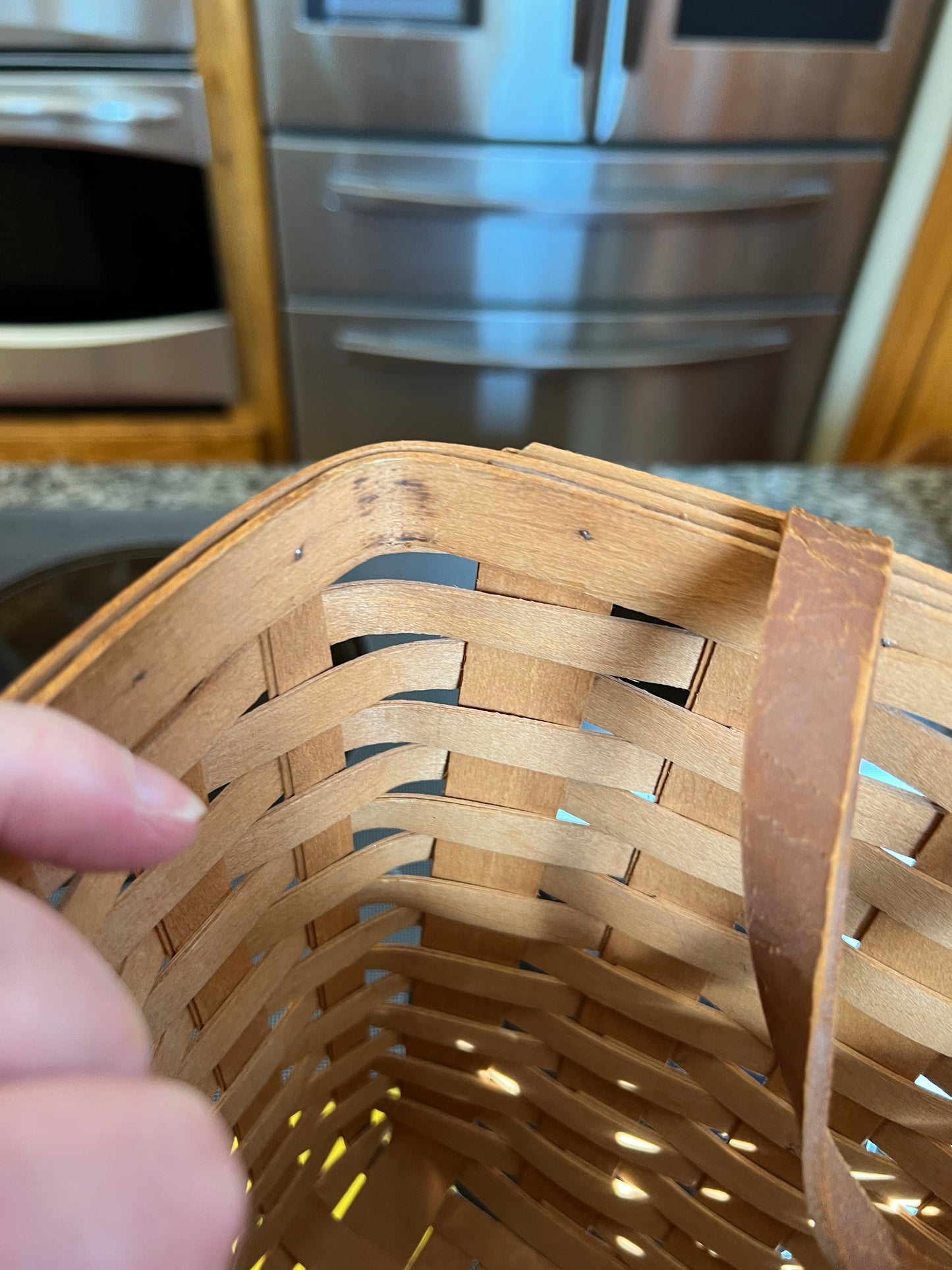 Longaberger Tall Key Basket