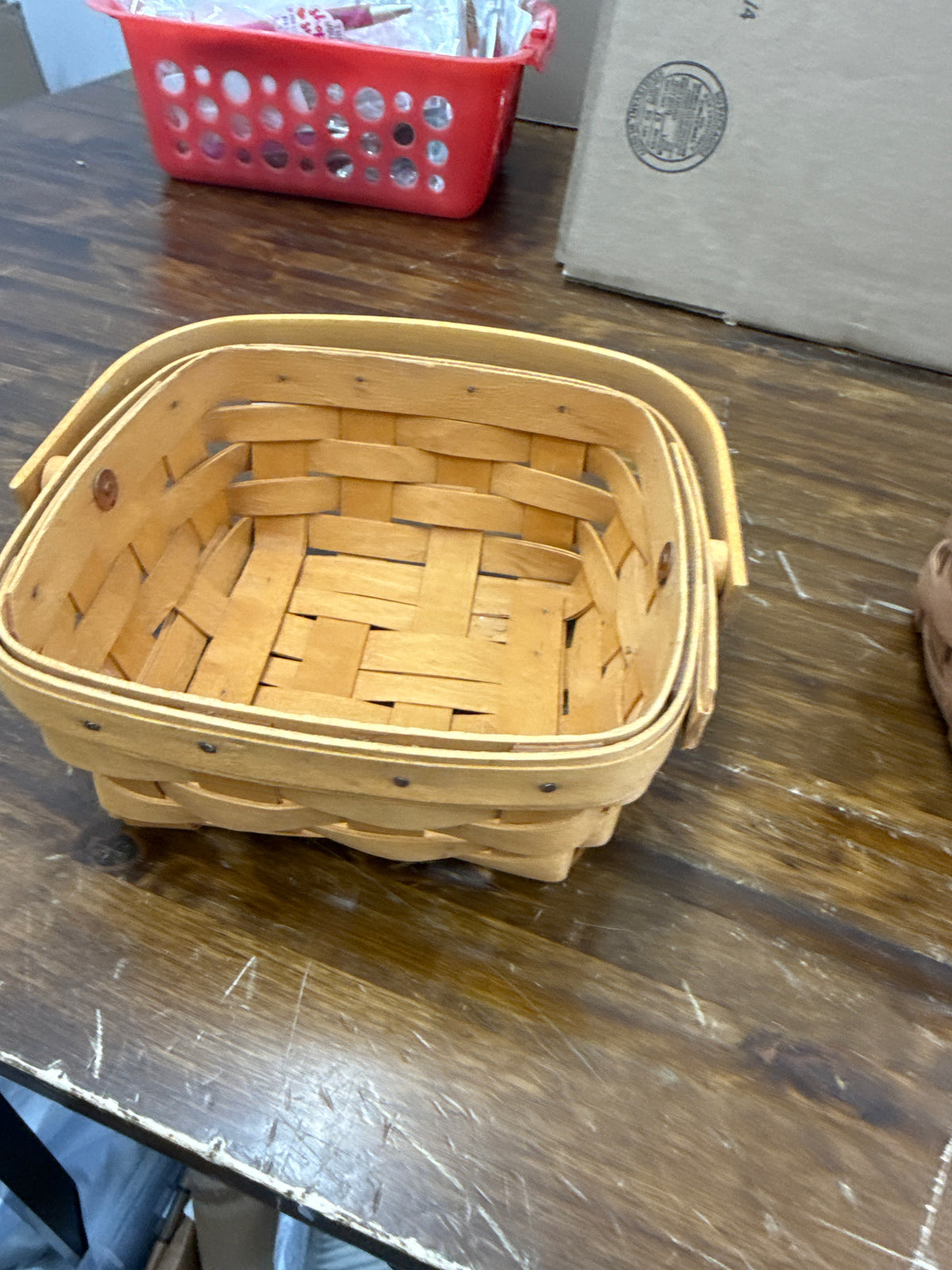 Longaberger small berry basket