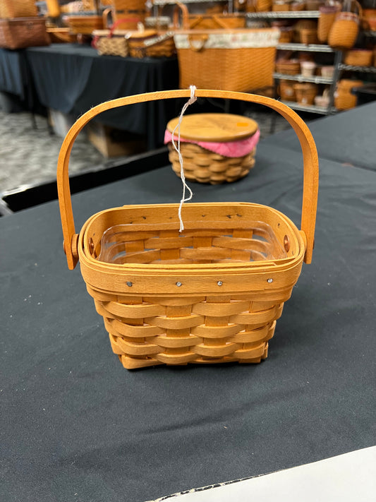 Longaberger 1997 Horizon of Hope Basket with protector