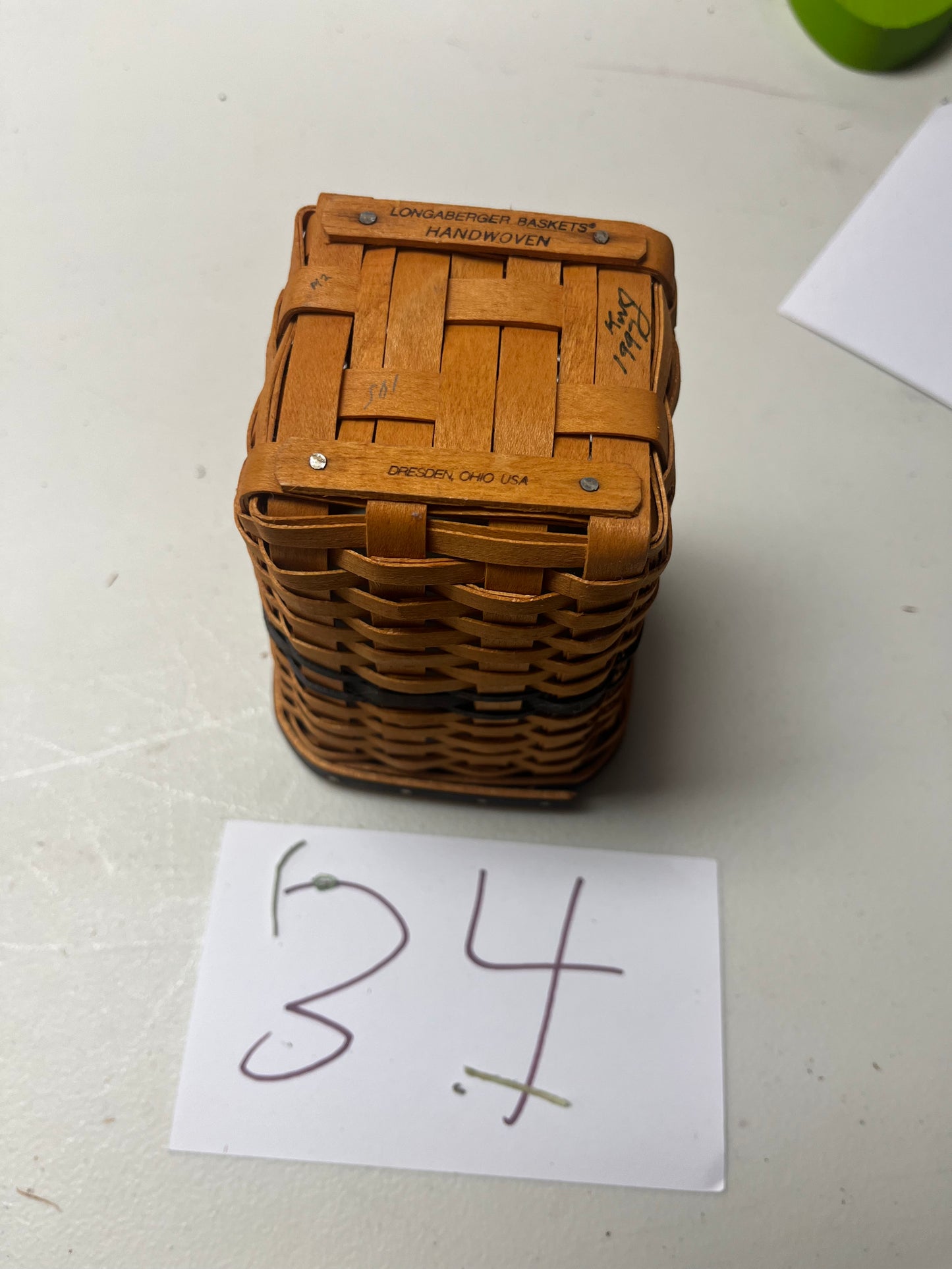 Longaberger pen pal basket