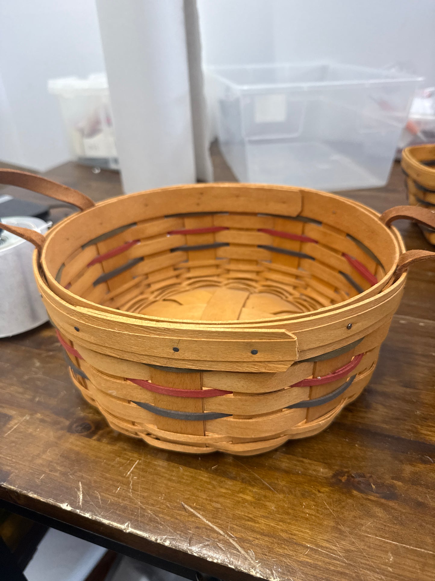 Longaberger darning basket