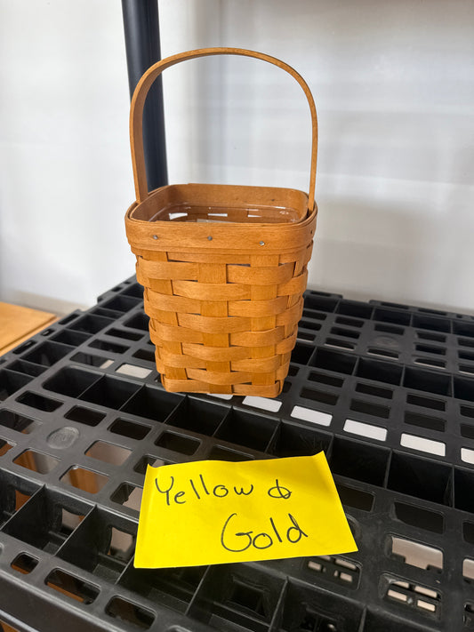 Longaberger small peg basket