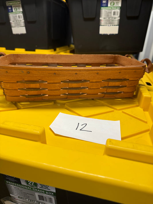 Longaberger bread basket
