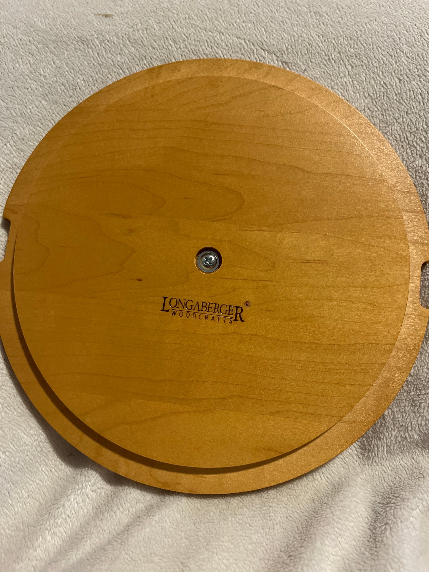 Longaberger 8” round lid
