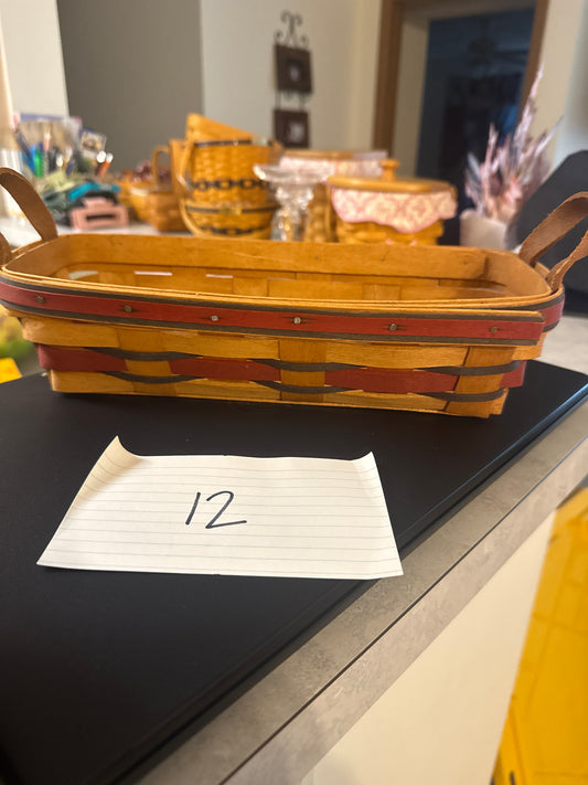 Longaberger cracker basket