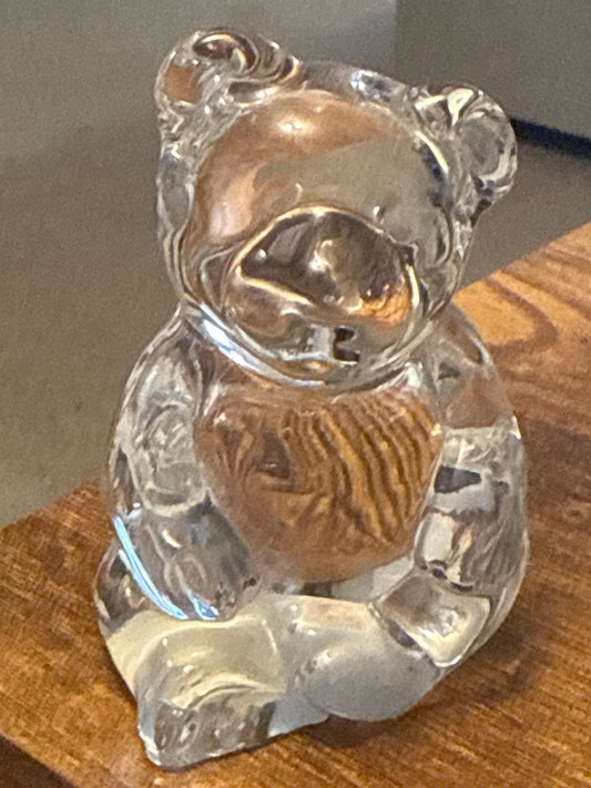 Princess house crystal pets -bear