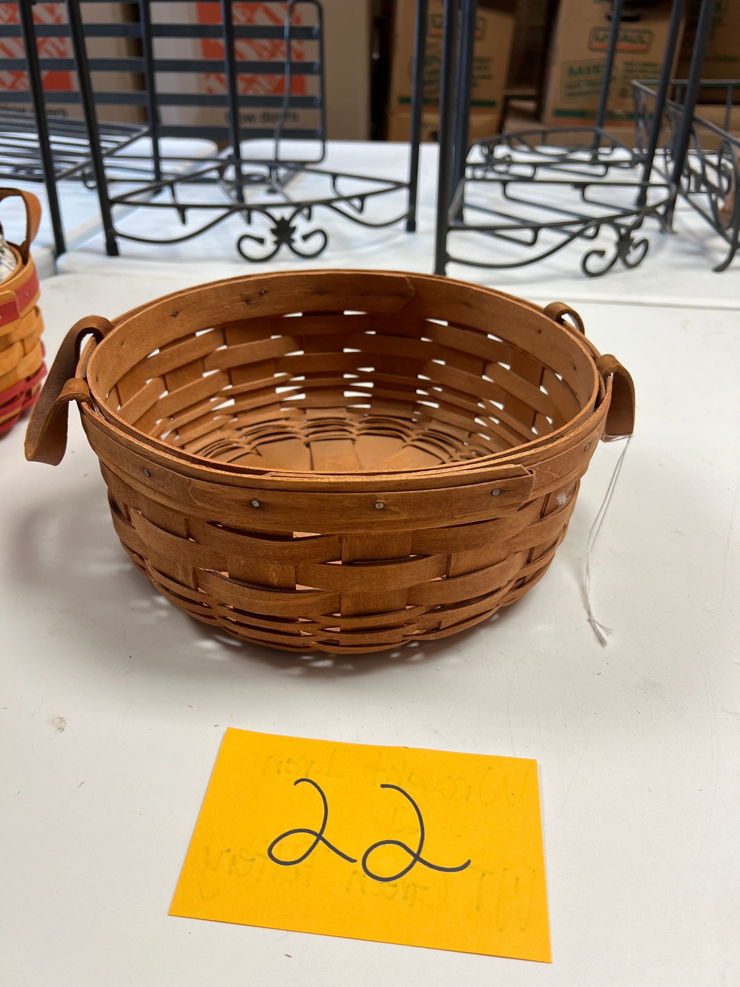 Longaberger Darning Basket