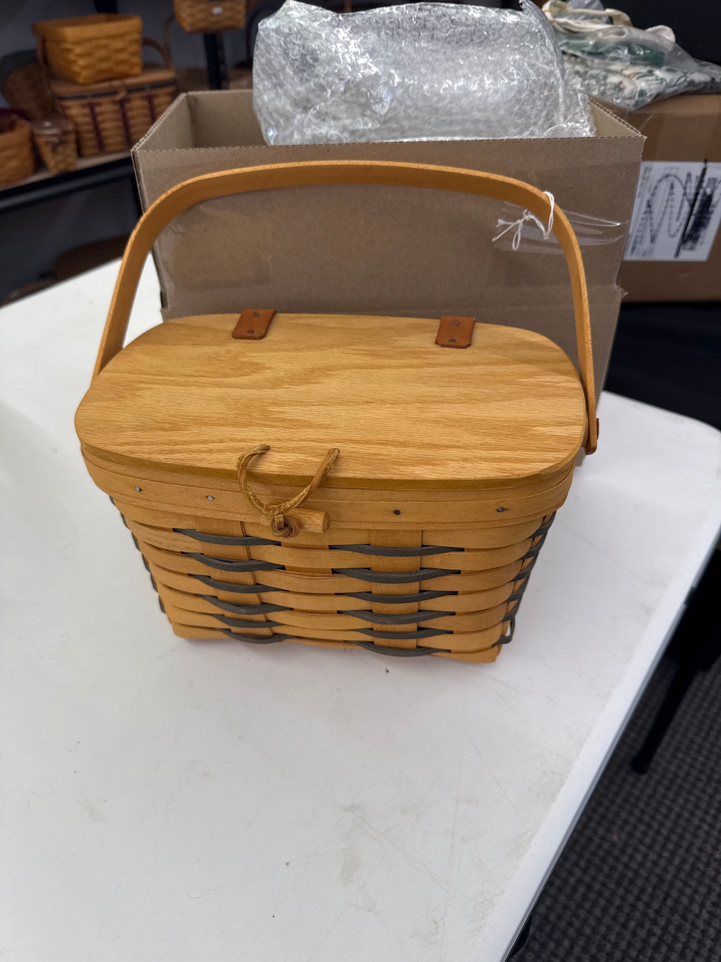 Longaberger medium basket purse