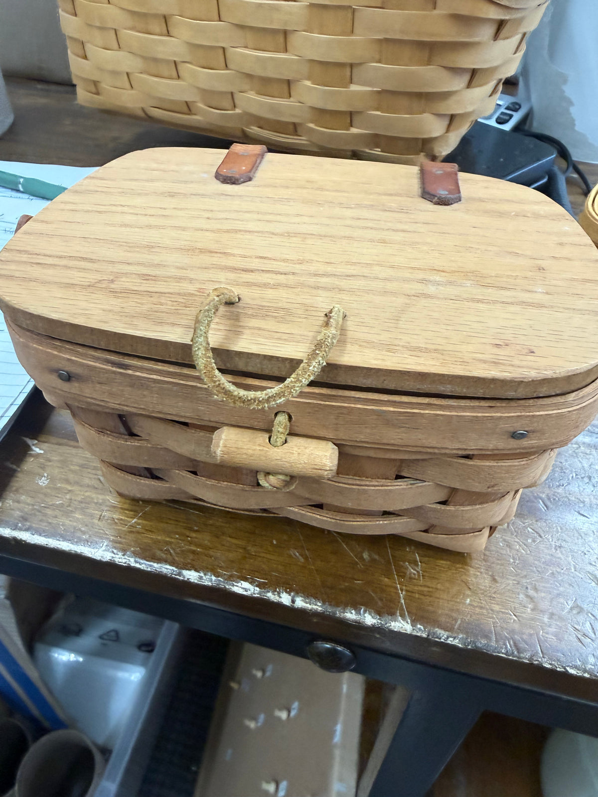 Longaberger kiddie purse basket