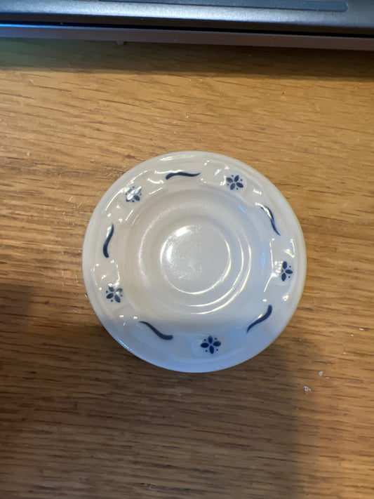 Longaberger collectors club miniature saucer