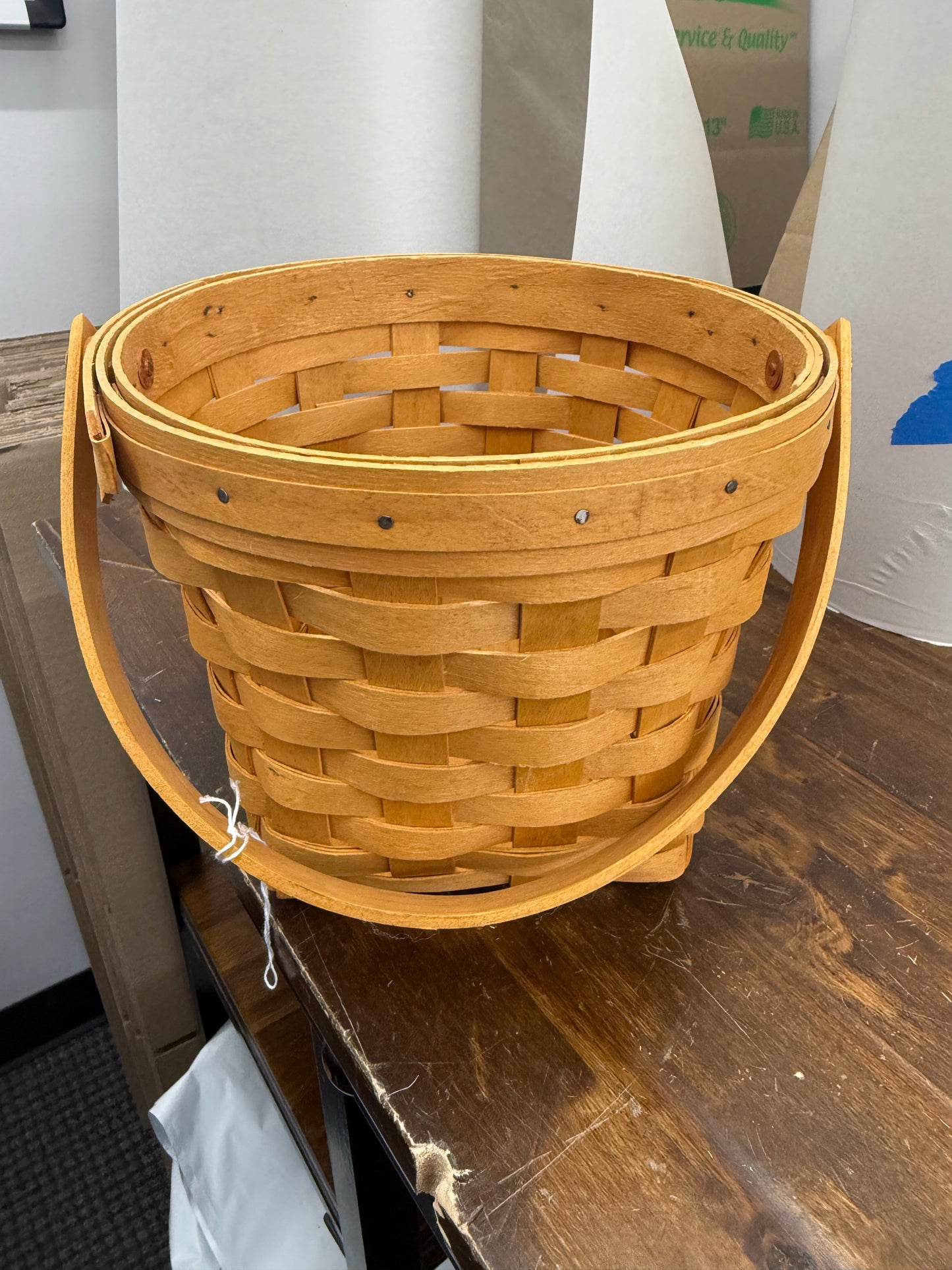 Longaberger 7” measuring basket