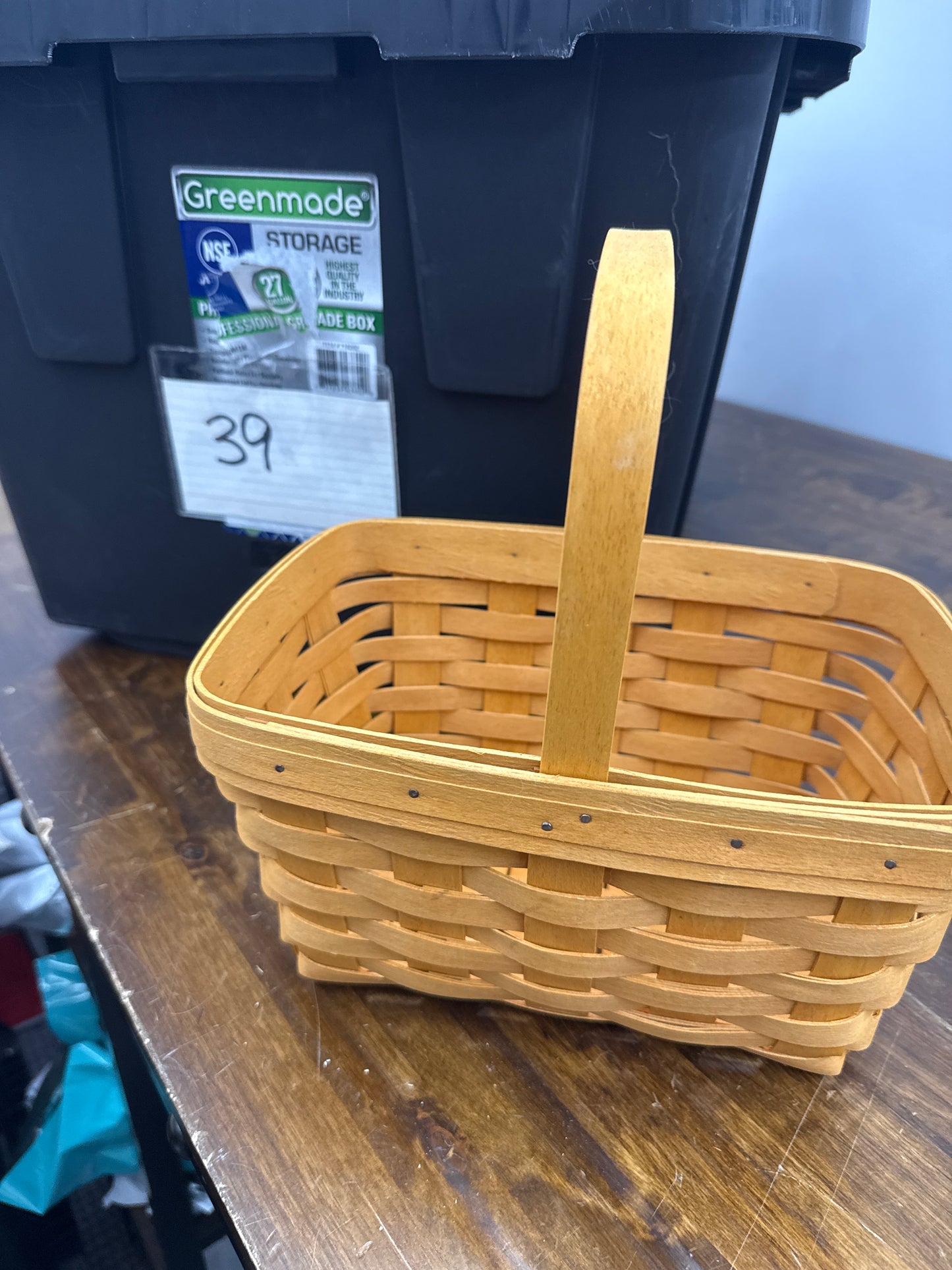 Longaberger spring basket