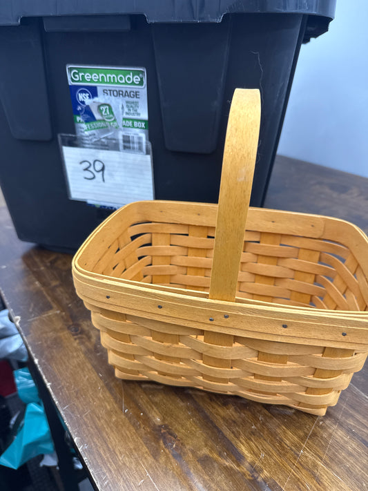 Longaberger spring basket
