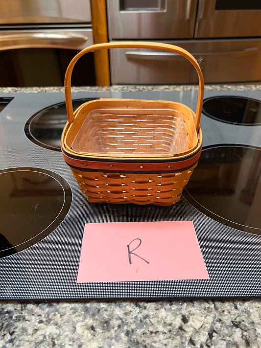 Longaberger Strawberry Basket with Protector