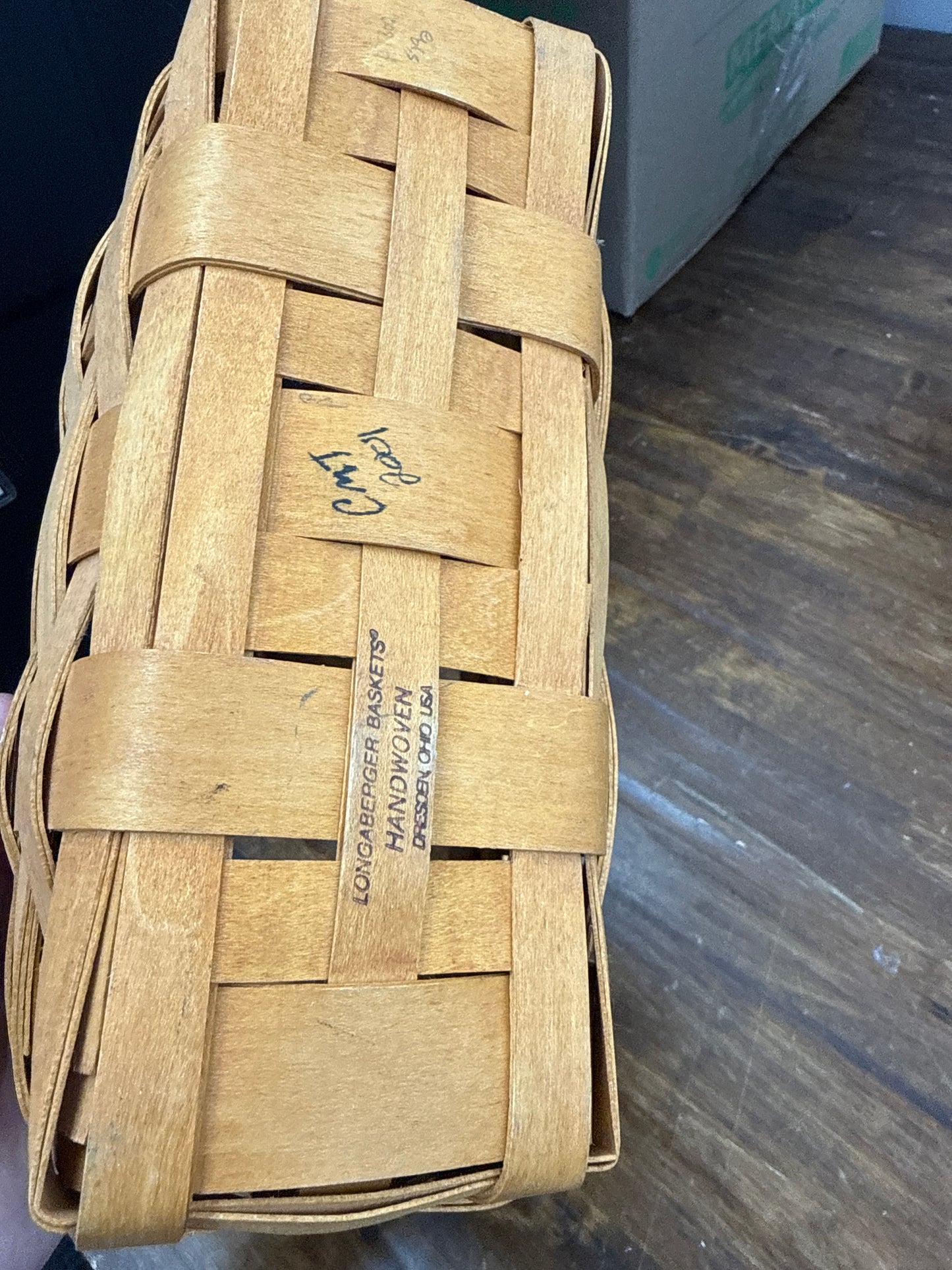 Longaberger medium key basket