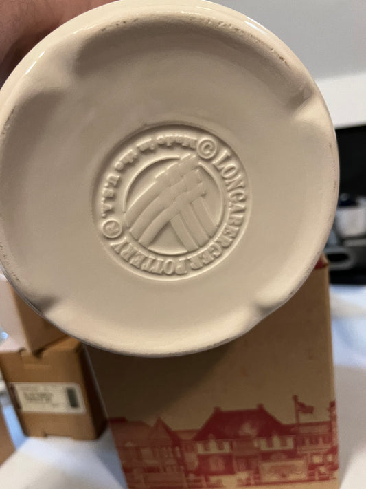 Longaberger homestead 2 quart crock