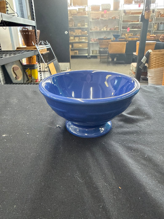 Longaberger Ice Cream Dish in Cornflower