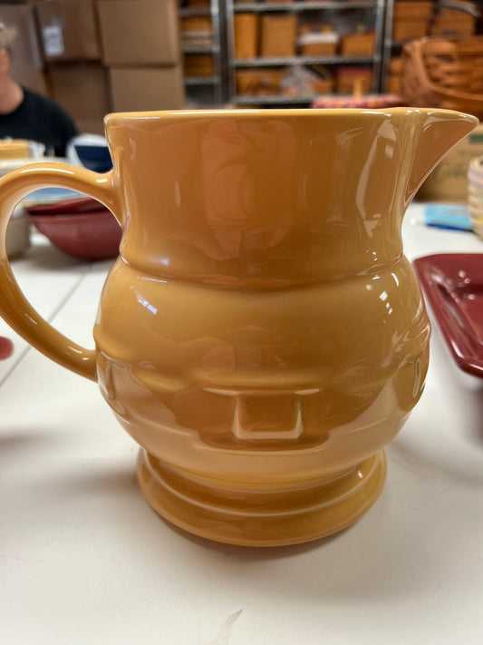 Longaberger milk pitcher in butternut