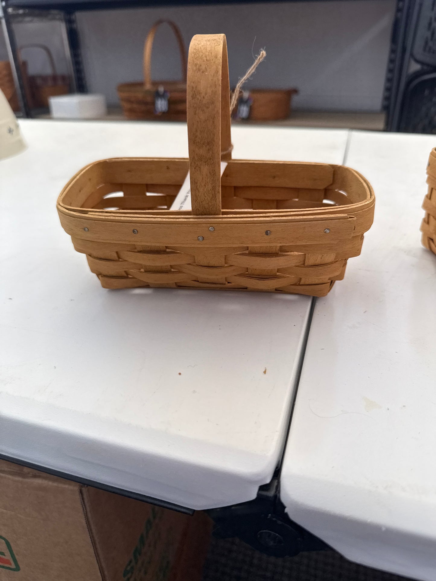 Longaberger 2004 thank you basket