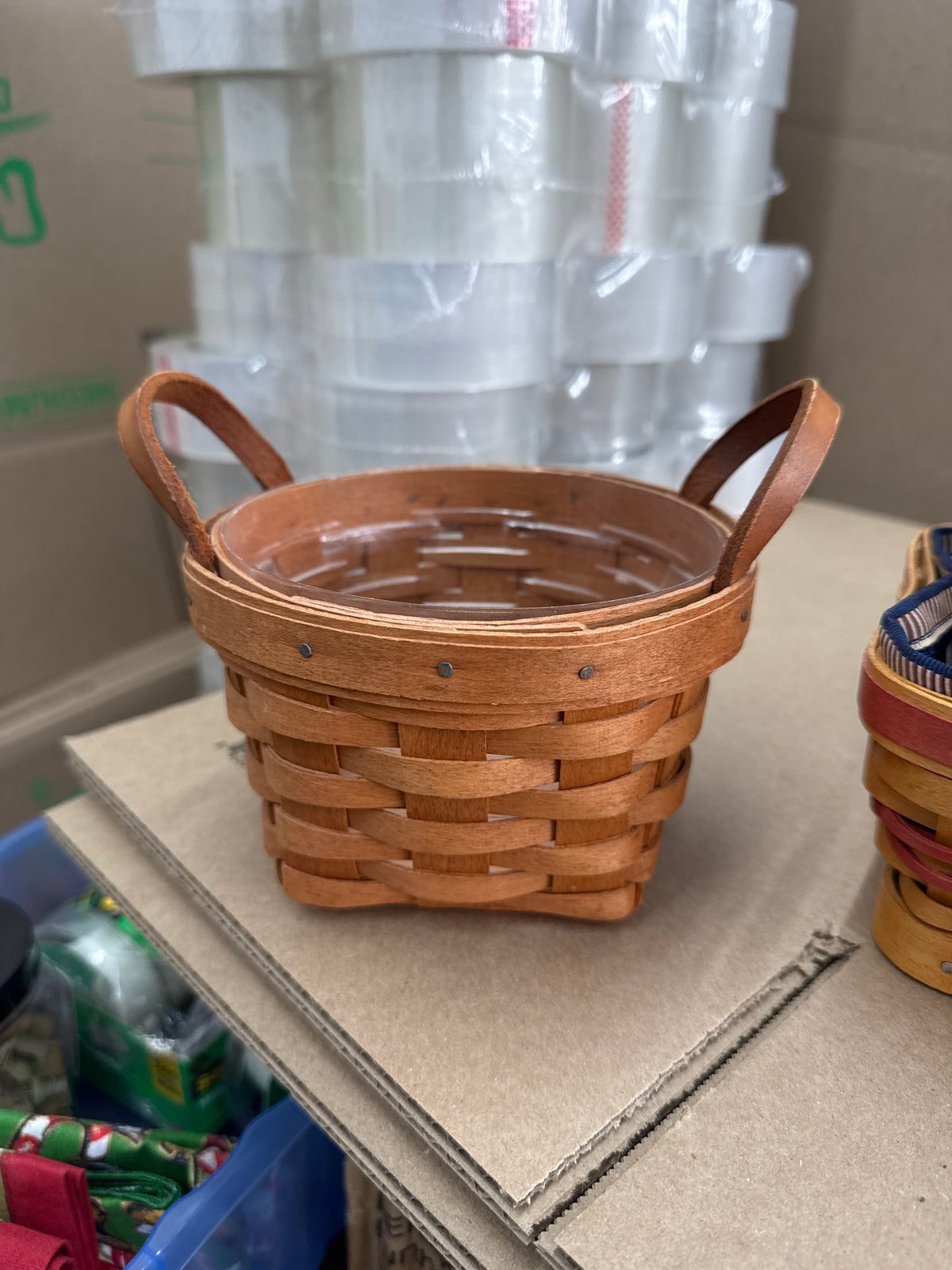 Longaberger Laurel basket with protector