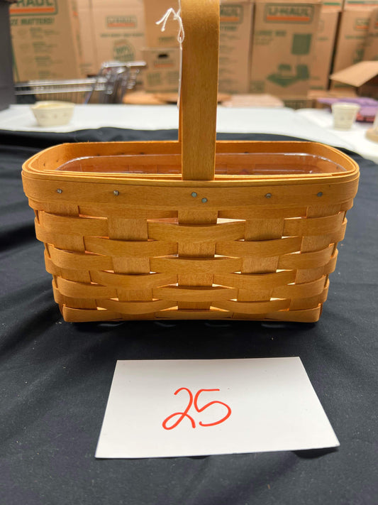 Longaberger Candle Basket with Protector