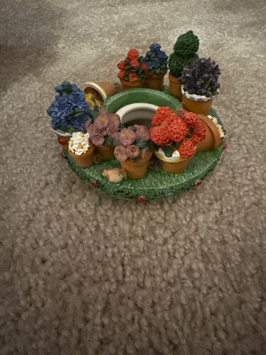 Homestead candle jar topper