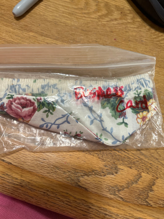 Longaberger Business Card Liner in Mother’s Day