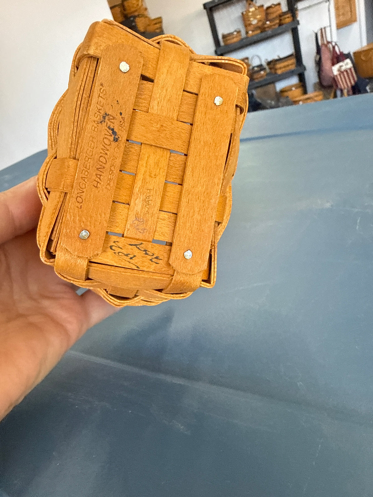 Longaberger oregano basket