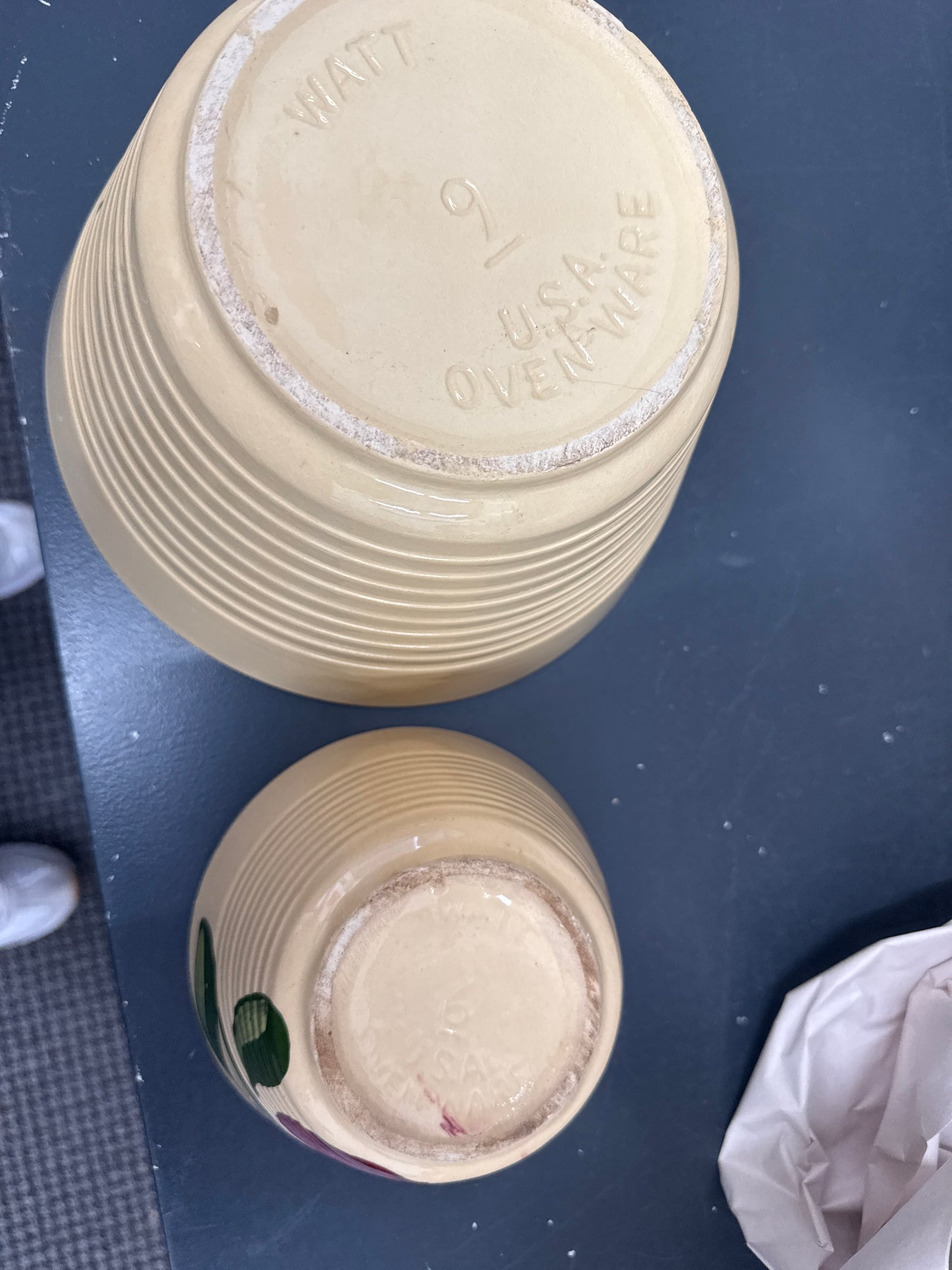 Watts ware bowls