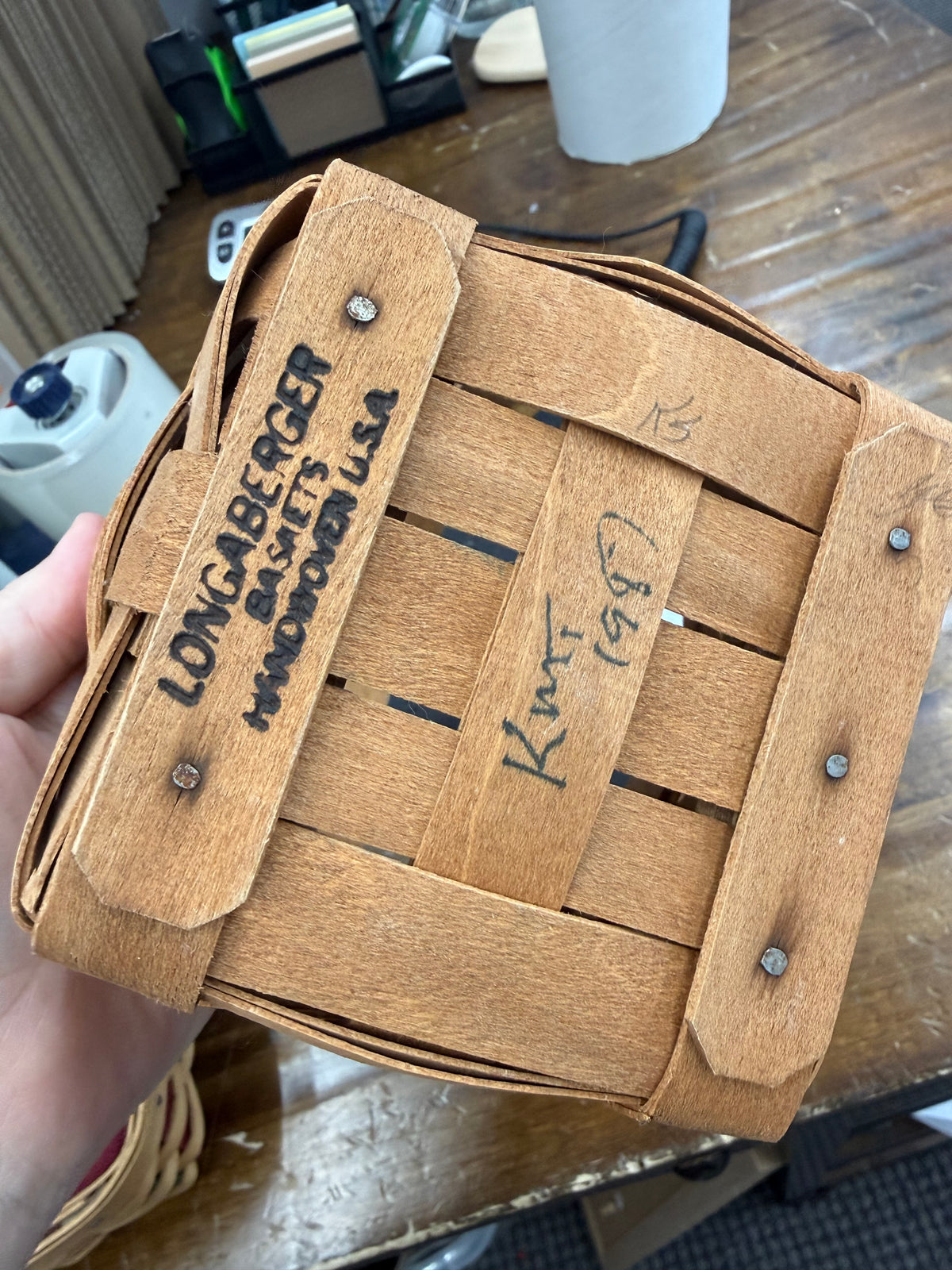 Longaberger 5” measuring basket